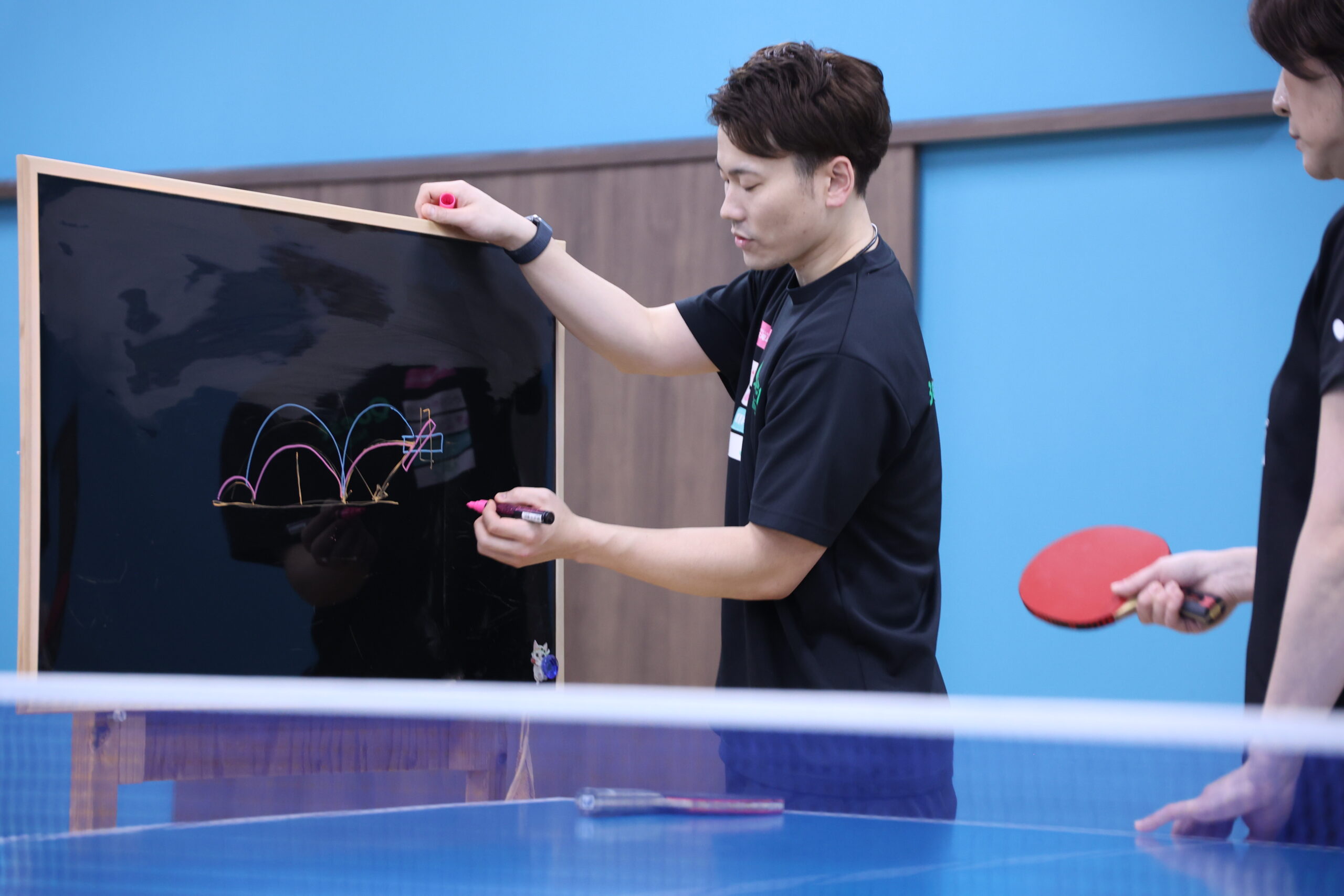 説明しながらの指導